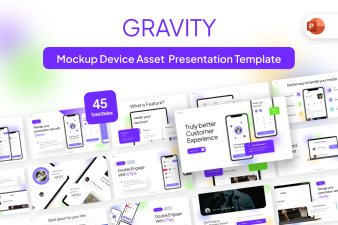 Gravity App Proposal PowerPoint Template